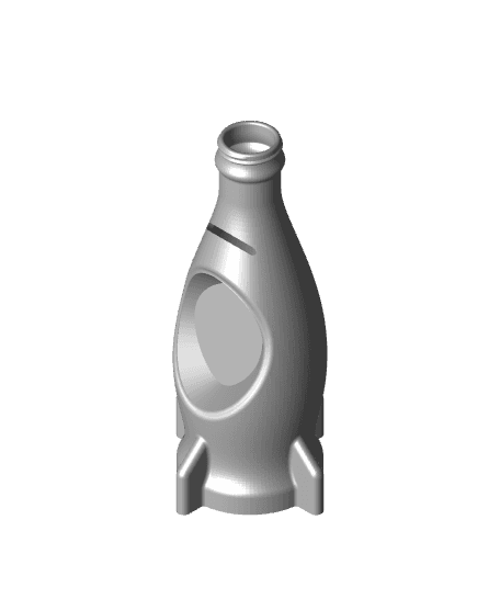 Nuka Cola Bottle Bank Bottom.STL 3d model