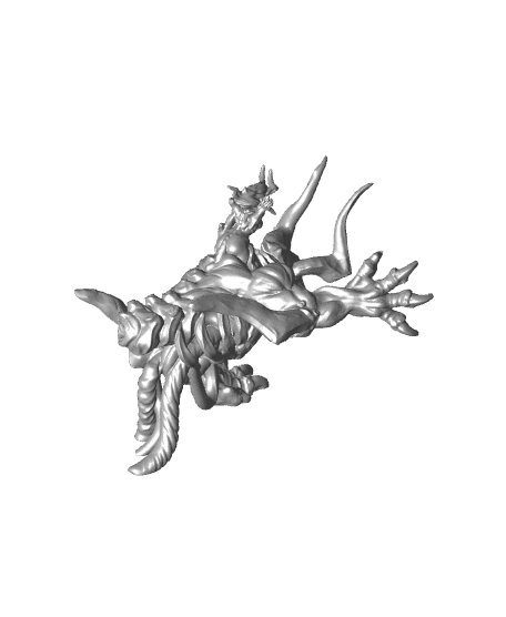 Amalgamation - Large Monster - PRESUPPORTED - Hell Hath No Fury - 32mm scale 3d model