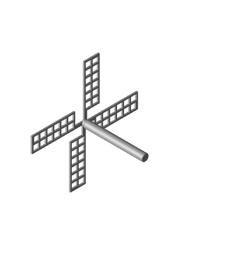 Windmill Coozy for Desktop Golf 3d model