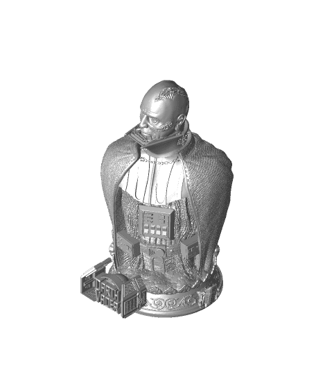 WICKED STAR WARS DARTH VADER BUST: TESTED AND READY FOR 3D PRINTING 3d model
