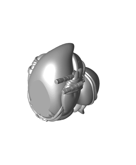 Michelangelo -TMNT Rubber Duckie  3d model