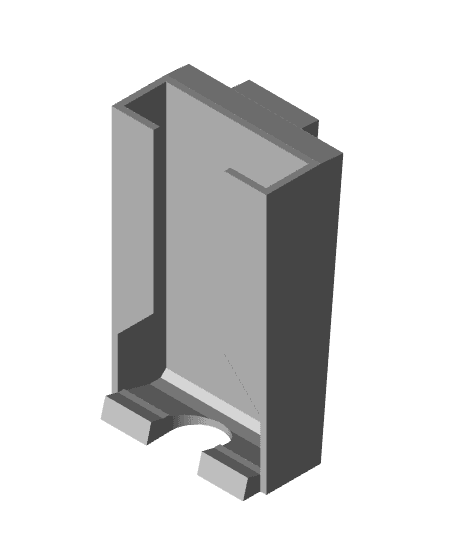 Multiboard & Hex (HSW) Wall Battery Holder Using Multiconnect 3d model