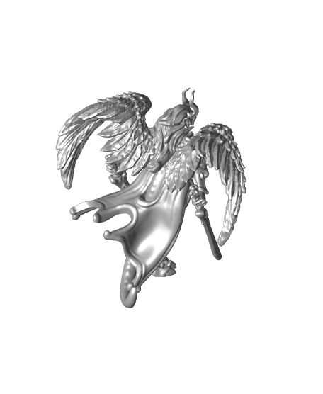 Erinyes - Hell Angel - PRESUPPORTED - Hell Hath No Fury - 32mm Scale  3d model