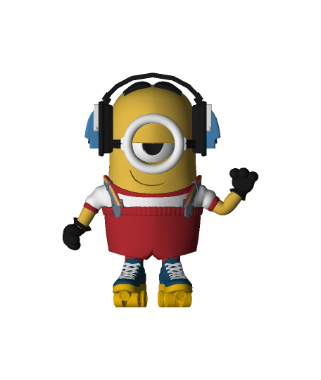 Minion with Texture 3d model