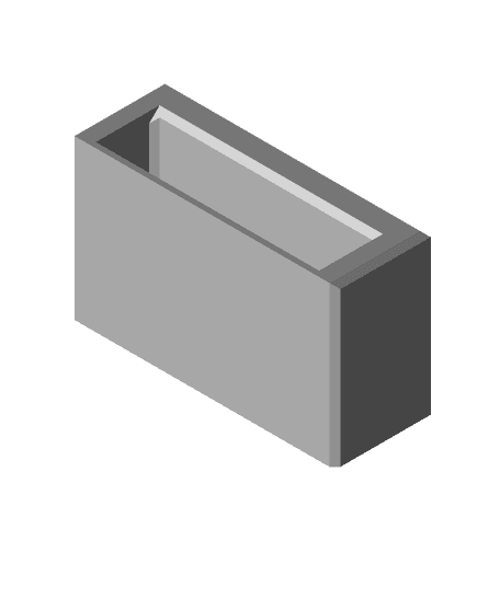 Multiboard Tape Measure Storage Clip 3d model
