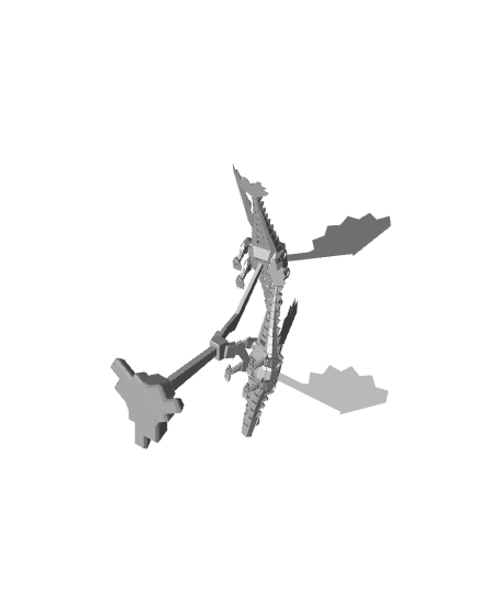 Articulated Dragon 3d model