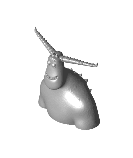 Tylor Tuskmon Bust(Monsters at Work) 3d model