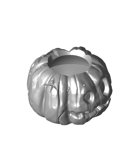 Articulated Pumpkin Bucket 3d model