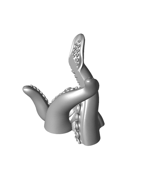 Tentacle SteamDeck Stand 3d model