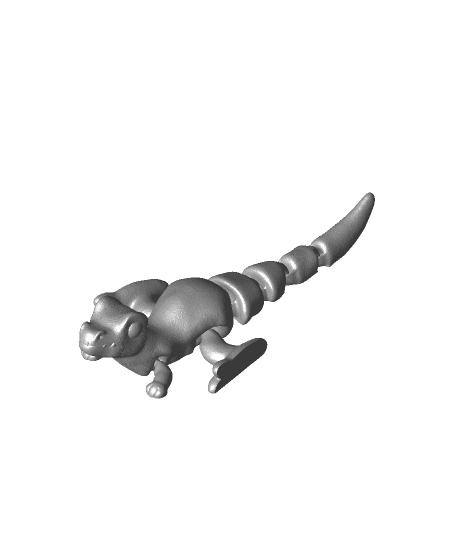 Cute Flexi Raptor 3d model