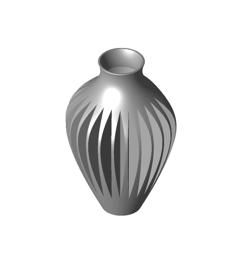Mini Magnetic Vase 2 - 2mm Holes.stl 3d model