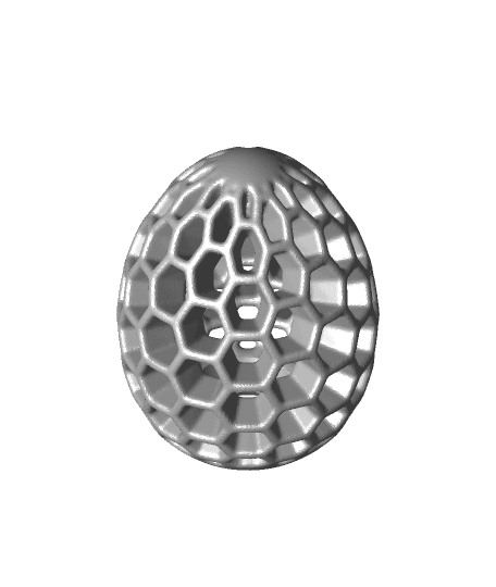 Eggshell 9 Hexagonal.stl 3d model