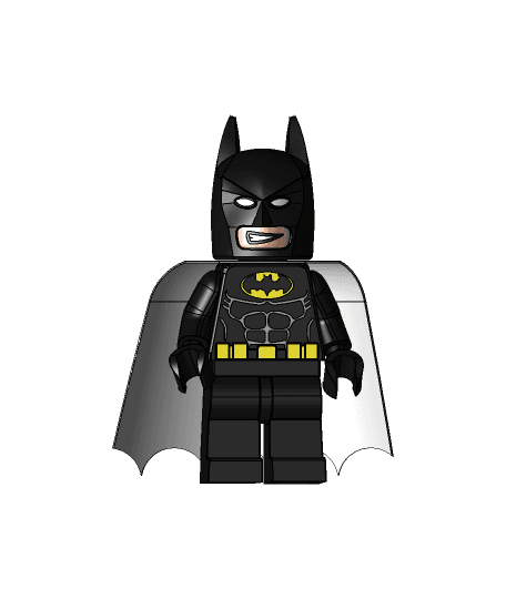 Batman Lego.STEP 3d model