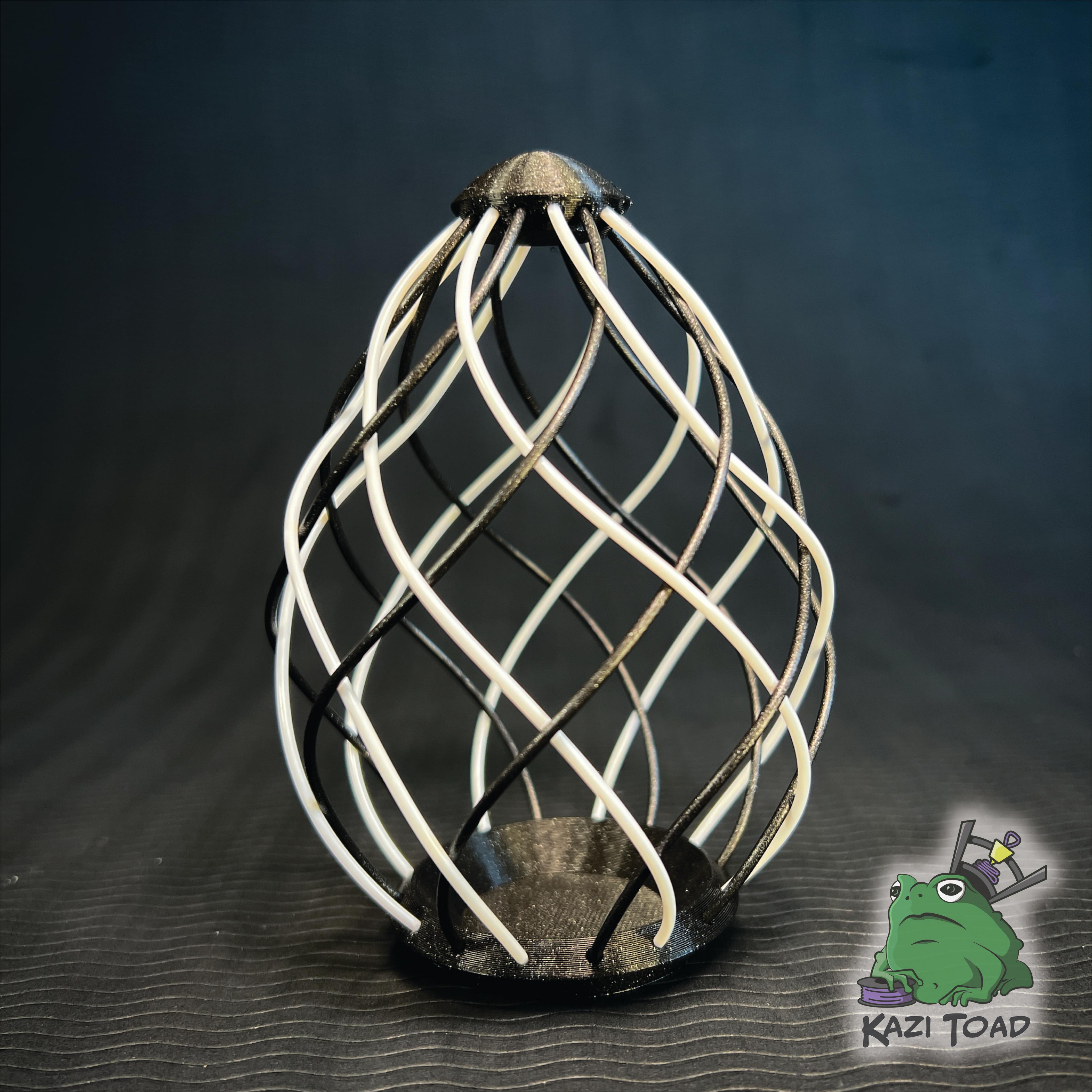 Woven Filament Easter Egg 3d model