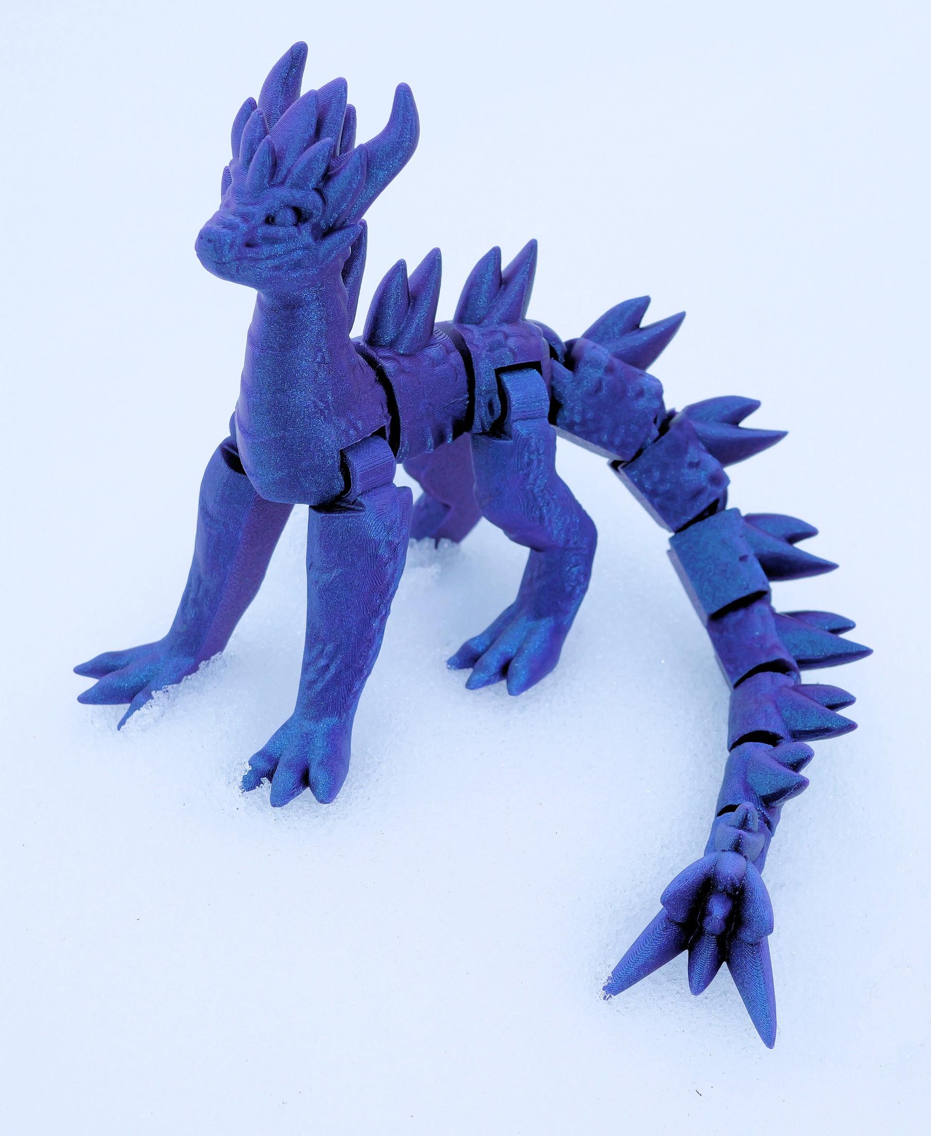 Spryo Youngling Dragon - Spryo out for an adventure in the snow. - 3d model