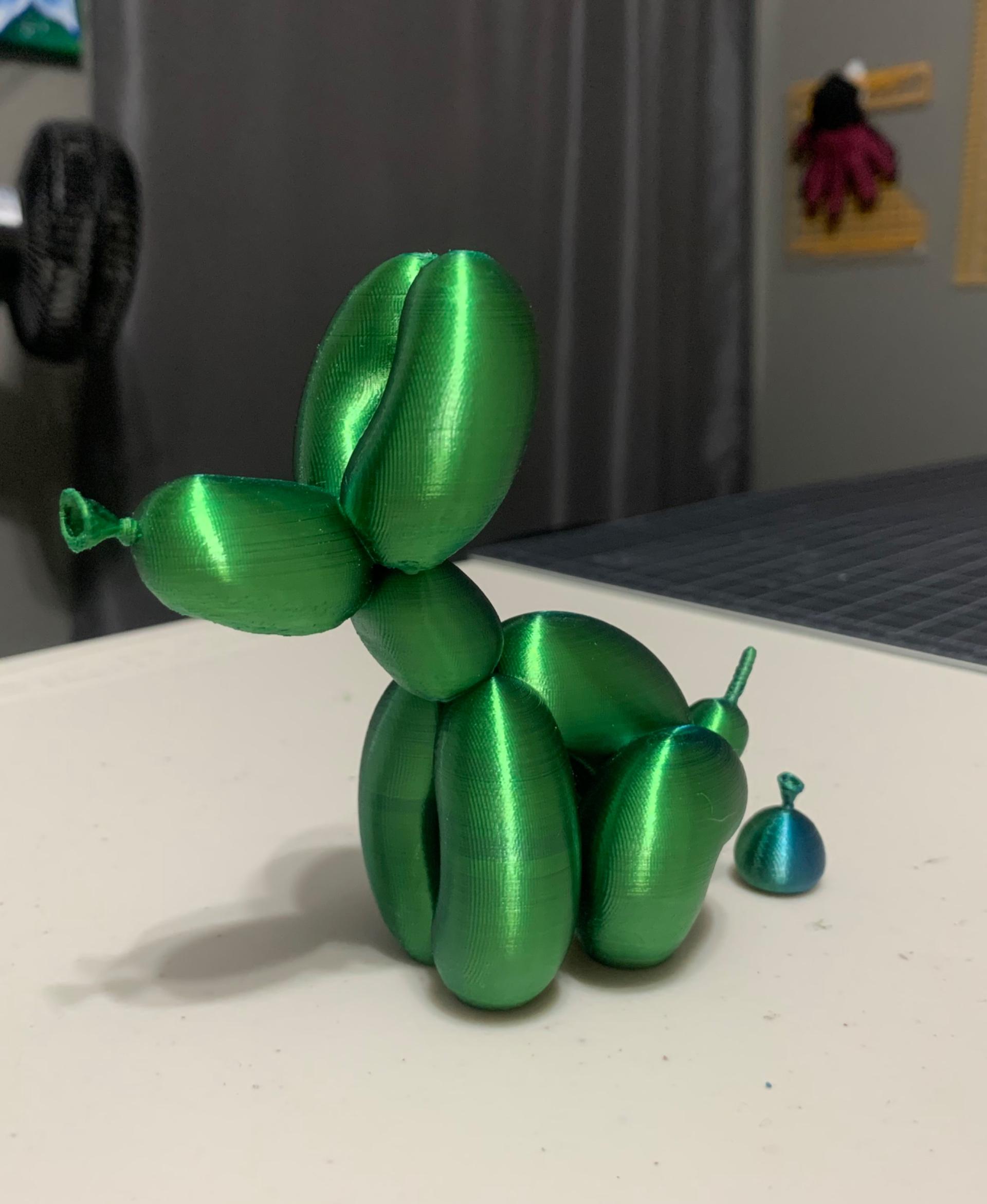 Pooping Balloon Dog 3d model