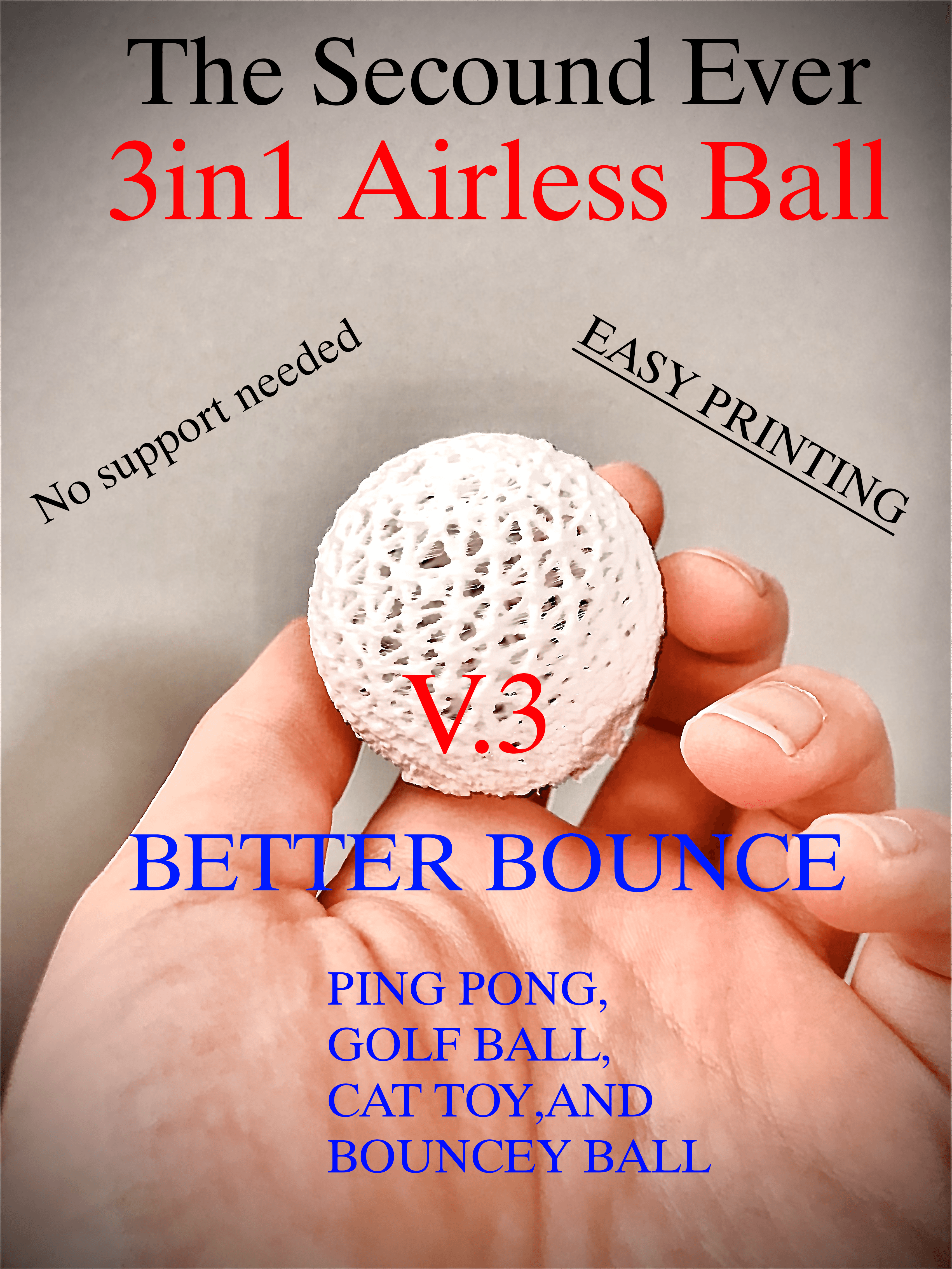 Airless Everything Ball 3d model