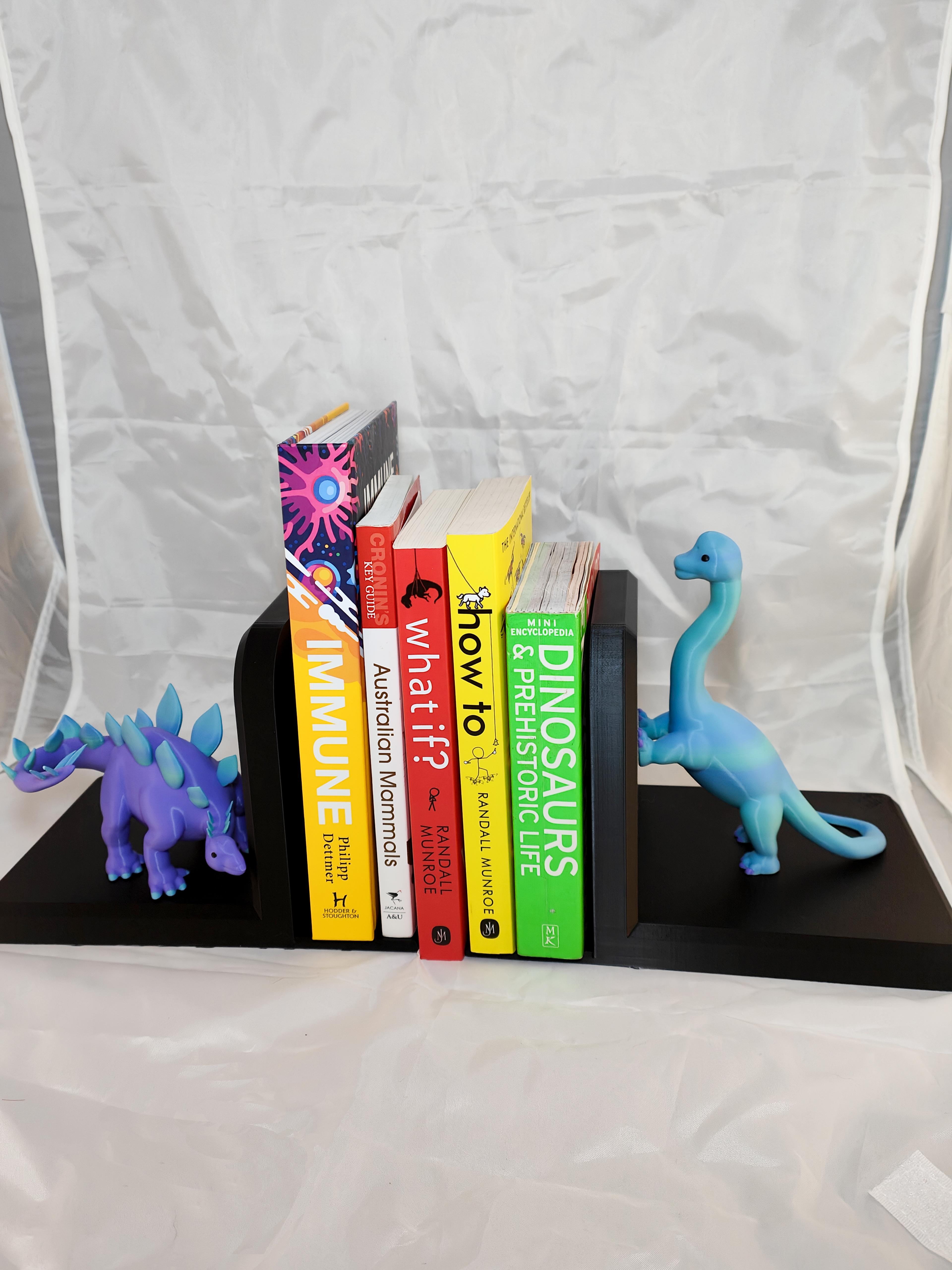  Dinosaur Book Ends 3d model