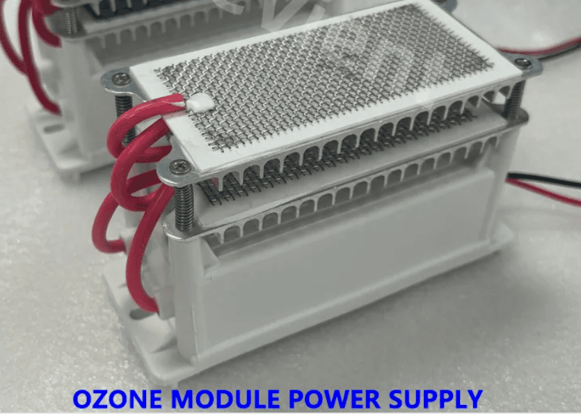 Ozone generator box with fan heat sink  3d model