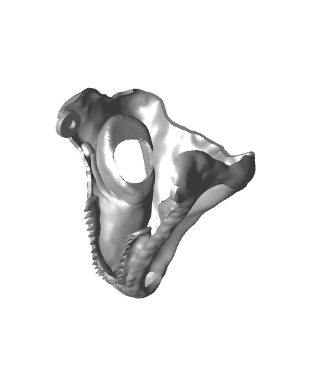 Dino mask / raptor mask | stl file 3d model