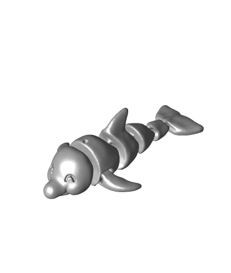 Articulated Dolphin 3d model