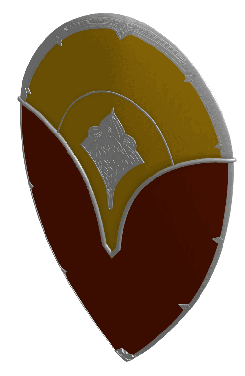 Edmund Pevensie Shield - Narnia 3d model