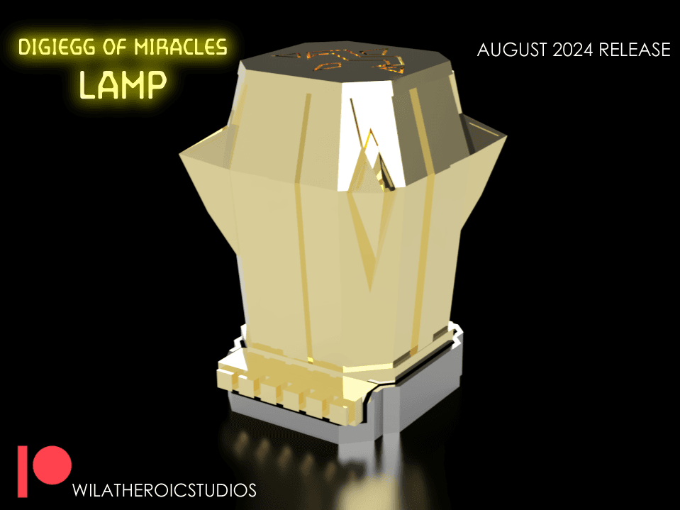 Digiegg of Miracles Lamp 3d model