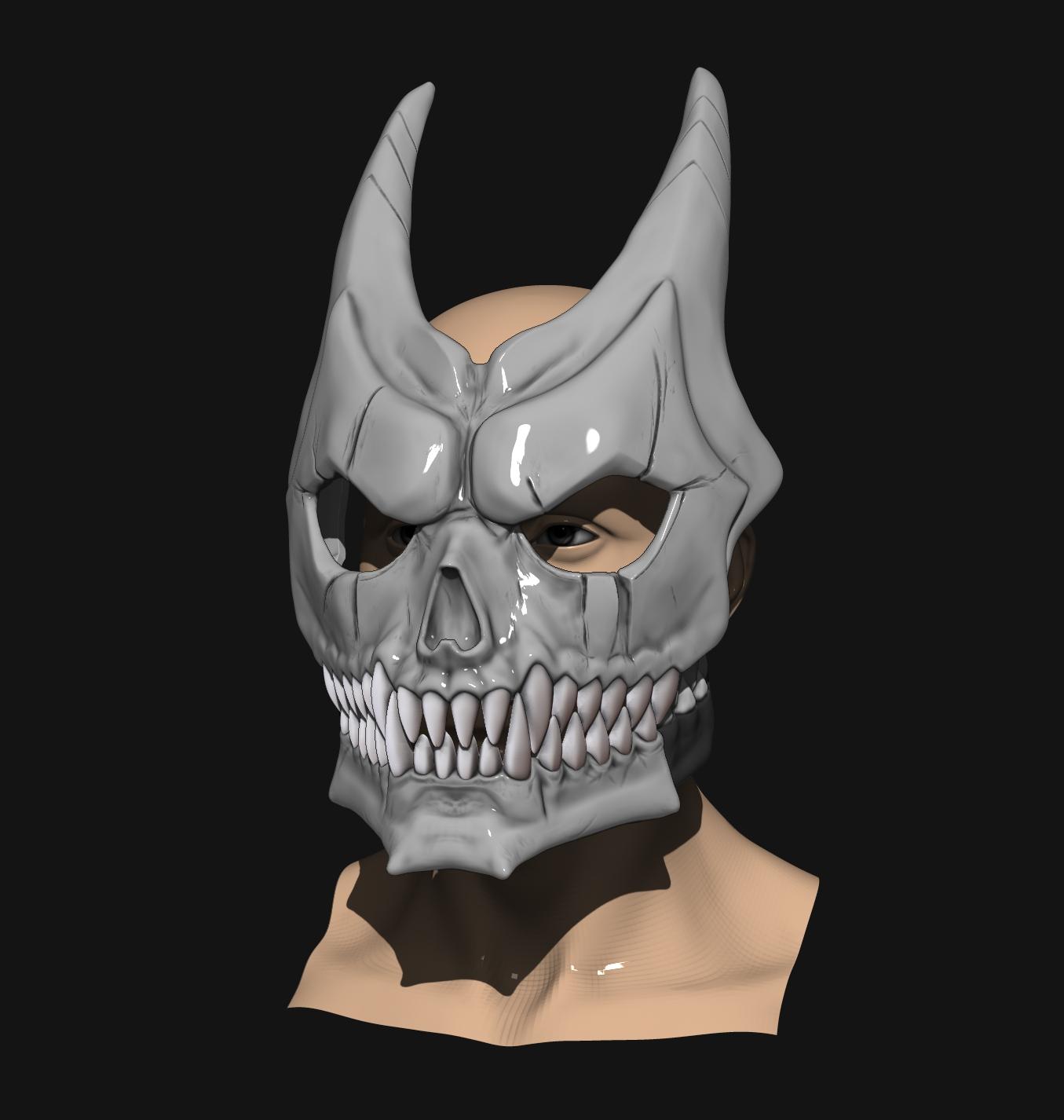 Kaiju No. 8 Mask 3d model