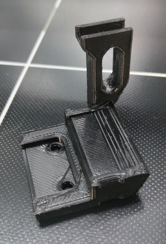 AnyCubic Kobra Max Ribbon and Bowden Support 3d model