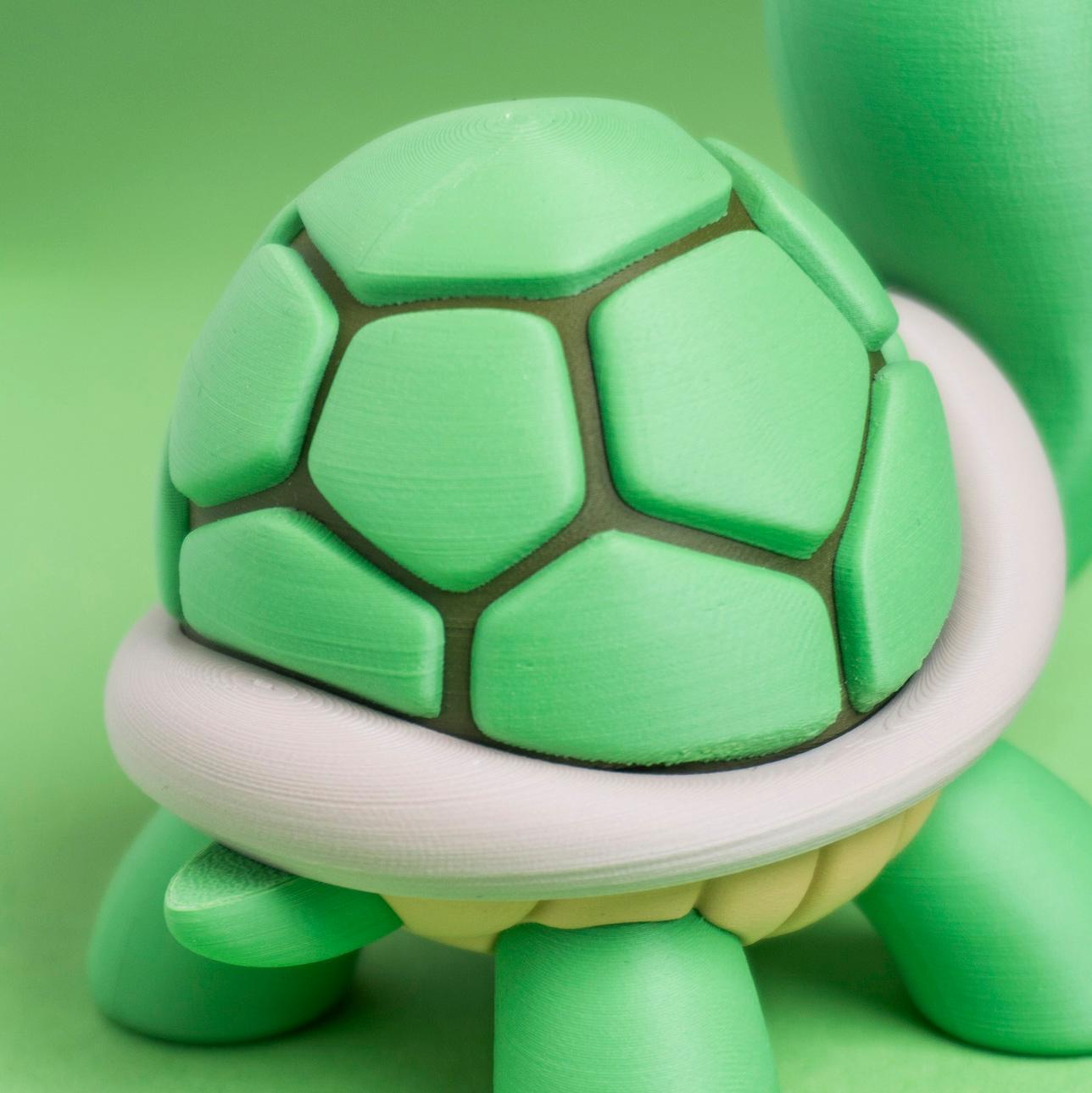 Blob Turtle - Articulated Fidget Toy 3d model