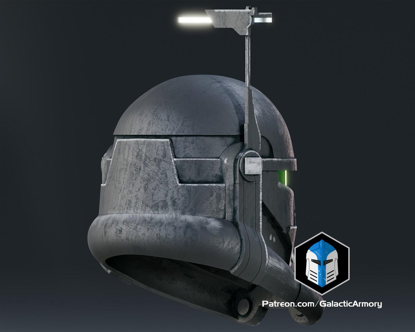 Bad Batch Imperial Crosshair Helmet - 3D Print Files 3d model