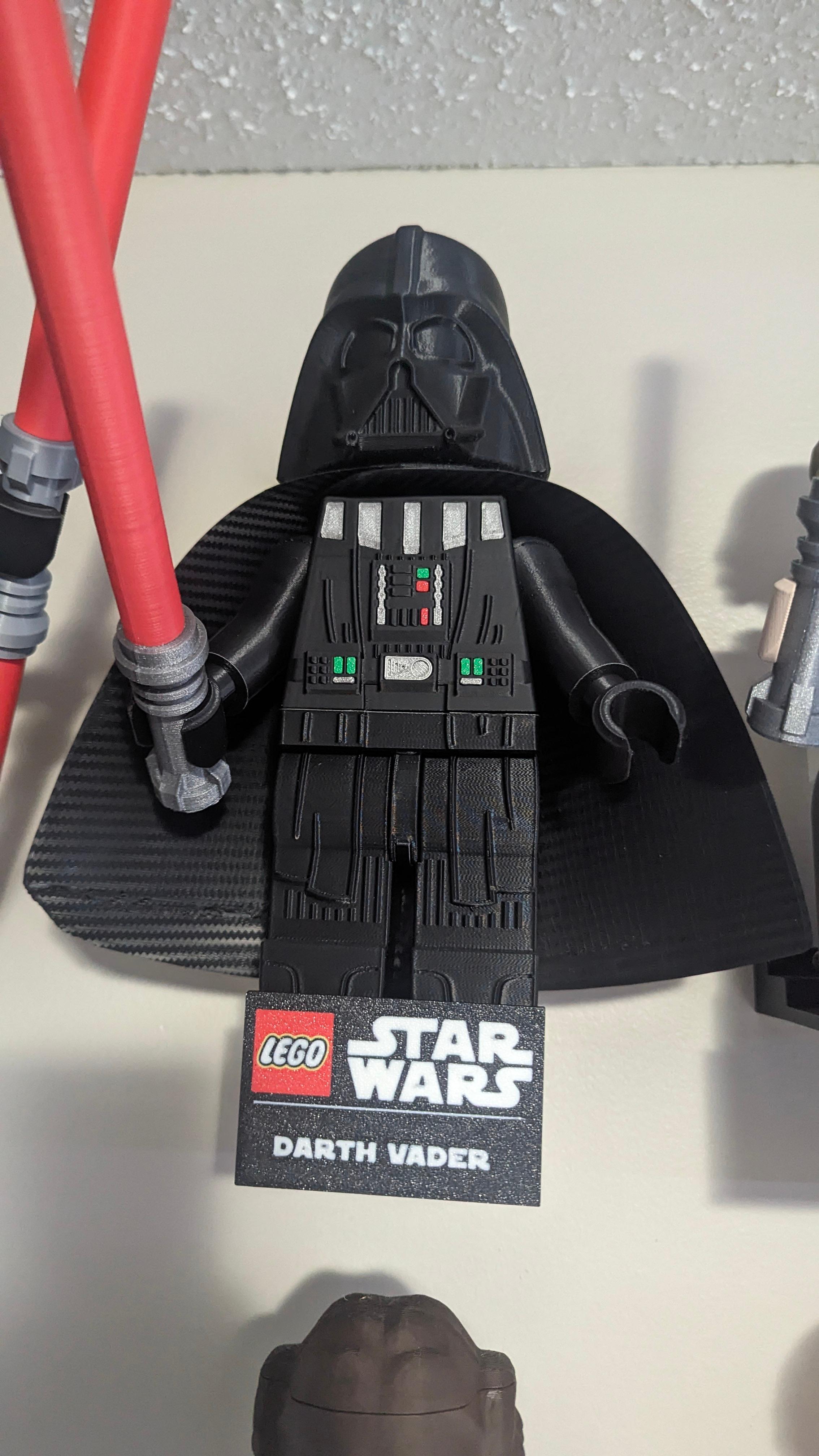 Darth Vader Nameplate 3d model