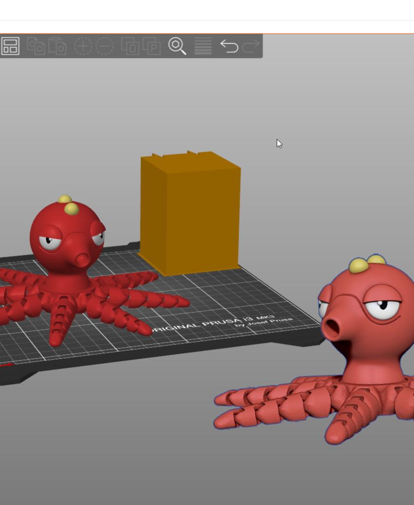 Octillery - Articulated - Pokemon 3d model