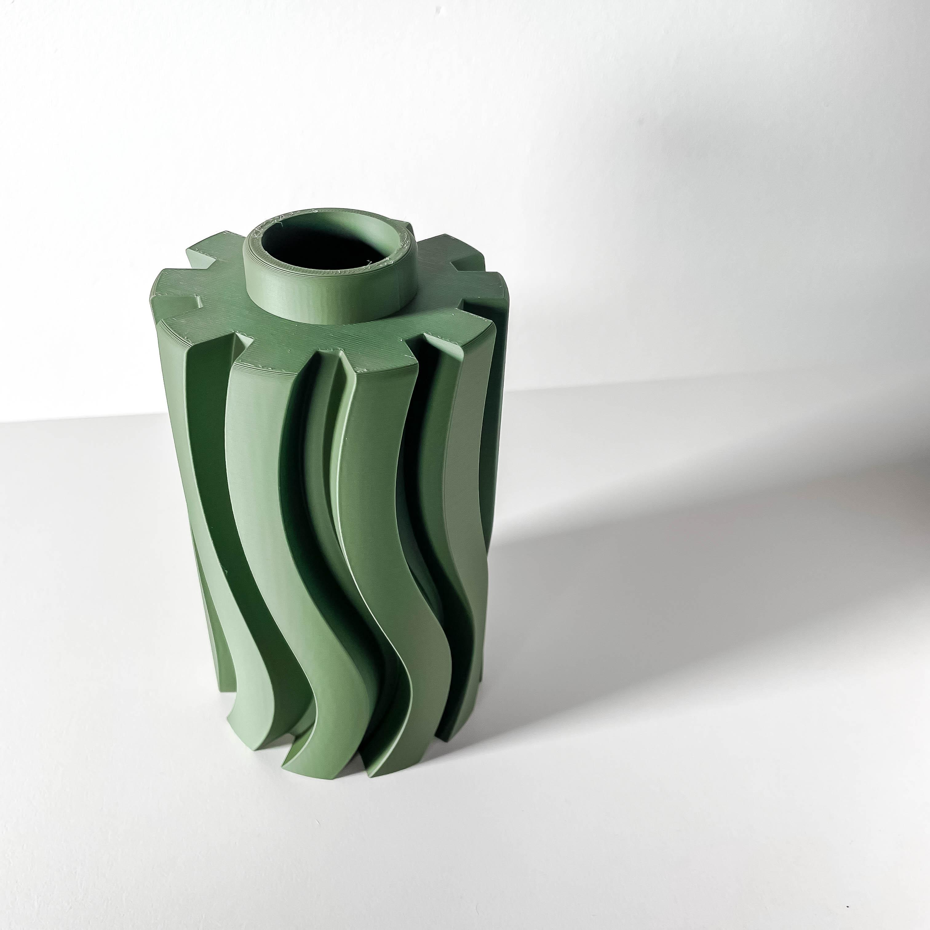 The Orin Vase, Modern and Unique Home Decor for Dried and Preserved Flower Arrangement  | STL File 3d model