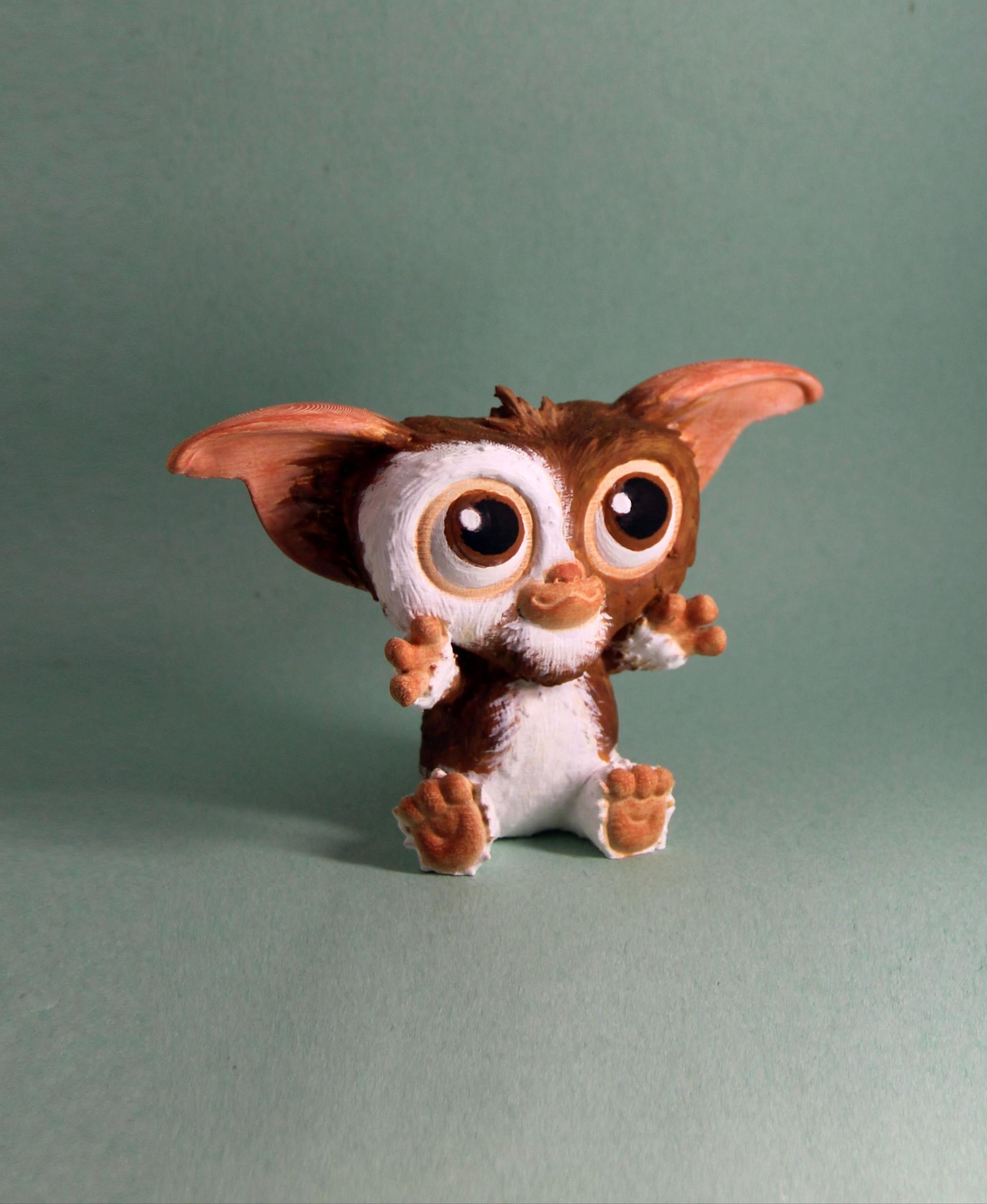 Gizmo Uppies  - Super cute model with lots of nice details for painting. Just don't get him wet or feed him after midnight :) - 3d model