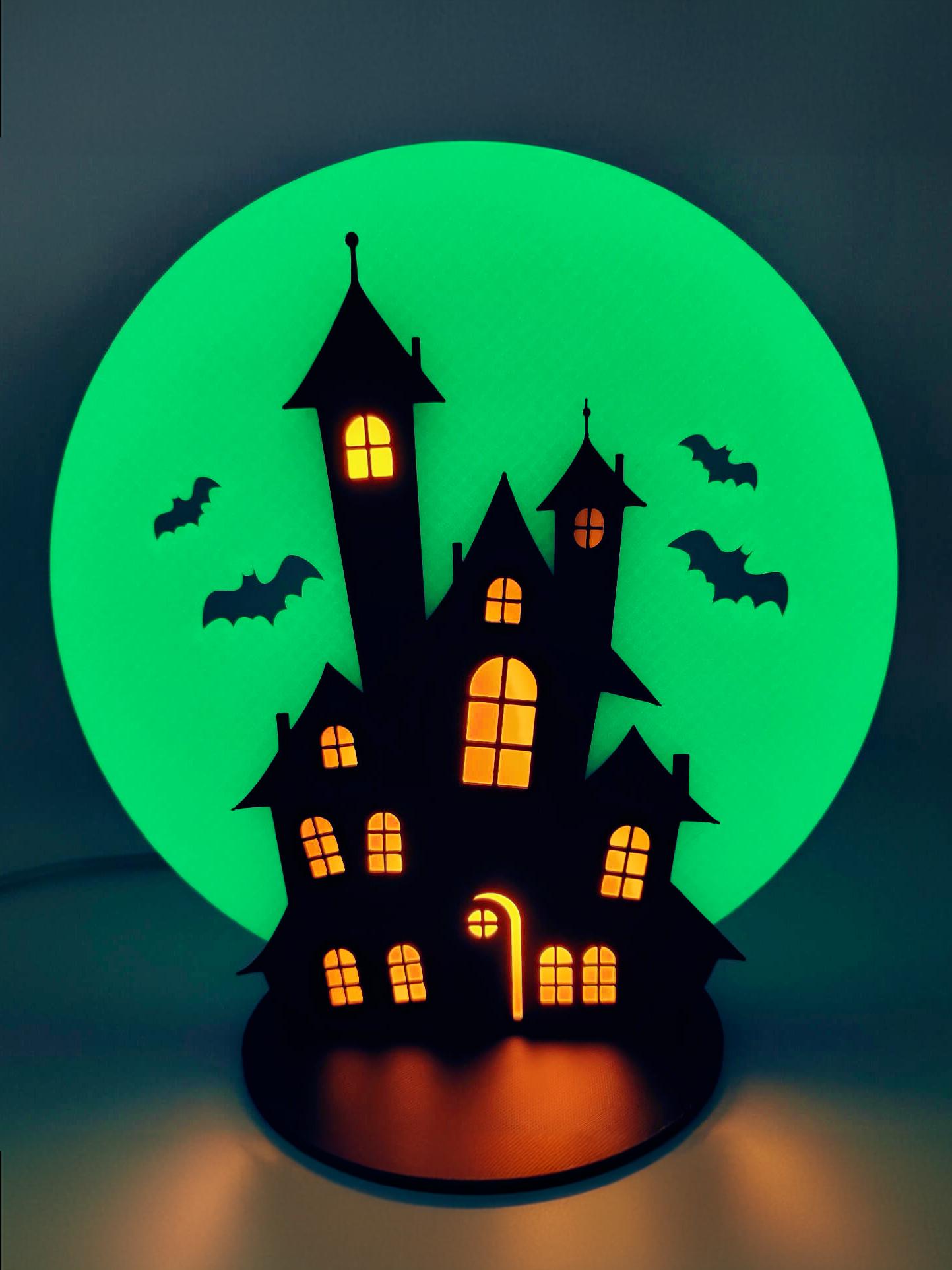 Halloween LED Castle 3d model