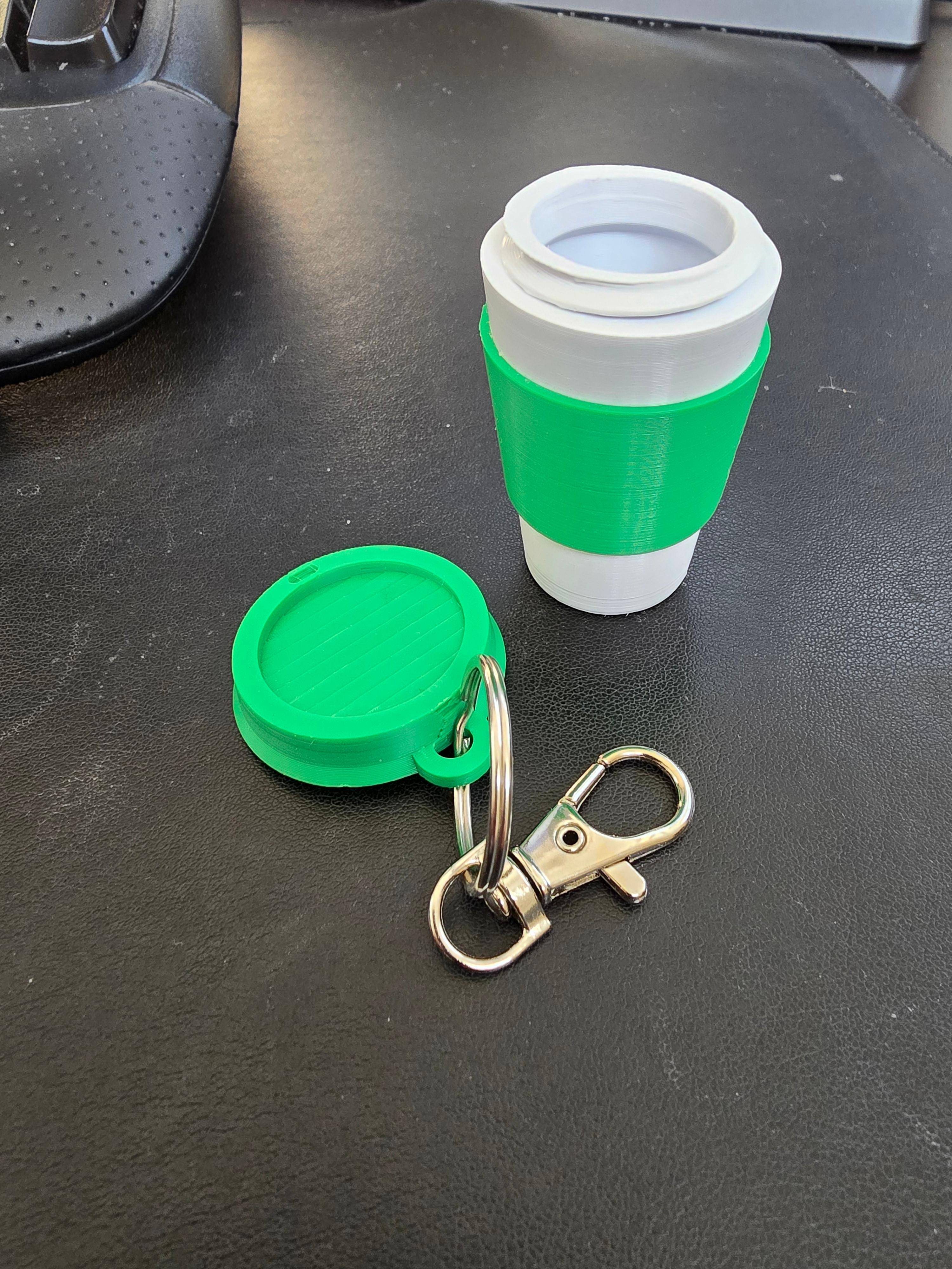 Starbucks Cup Keychain 3d model