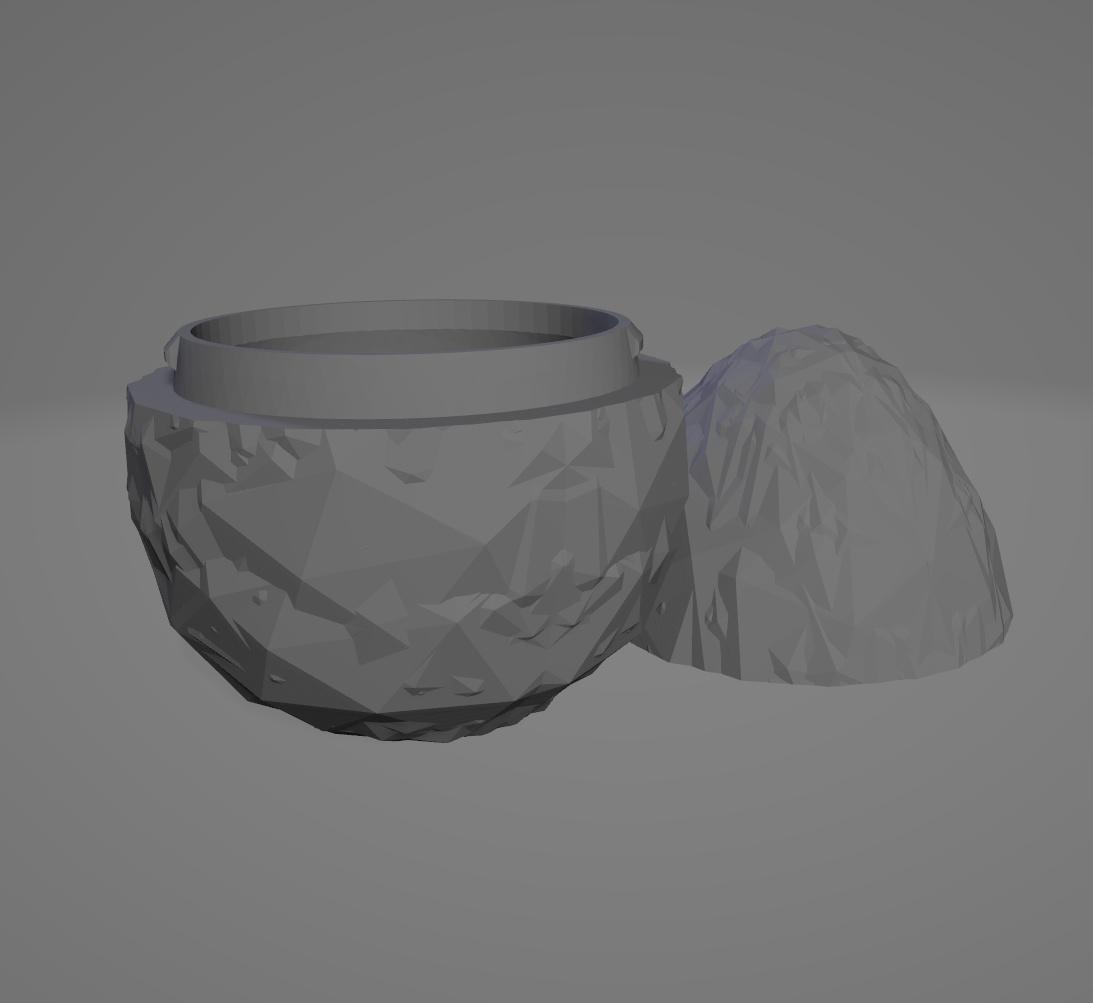 Crystalized Egg 3d model