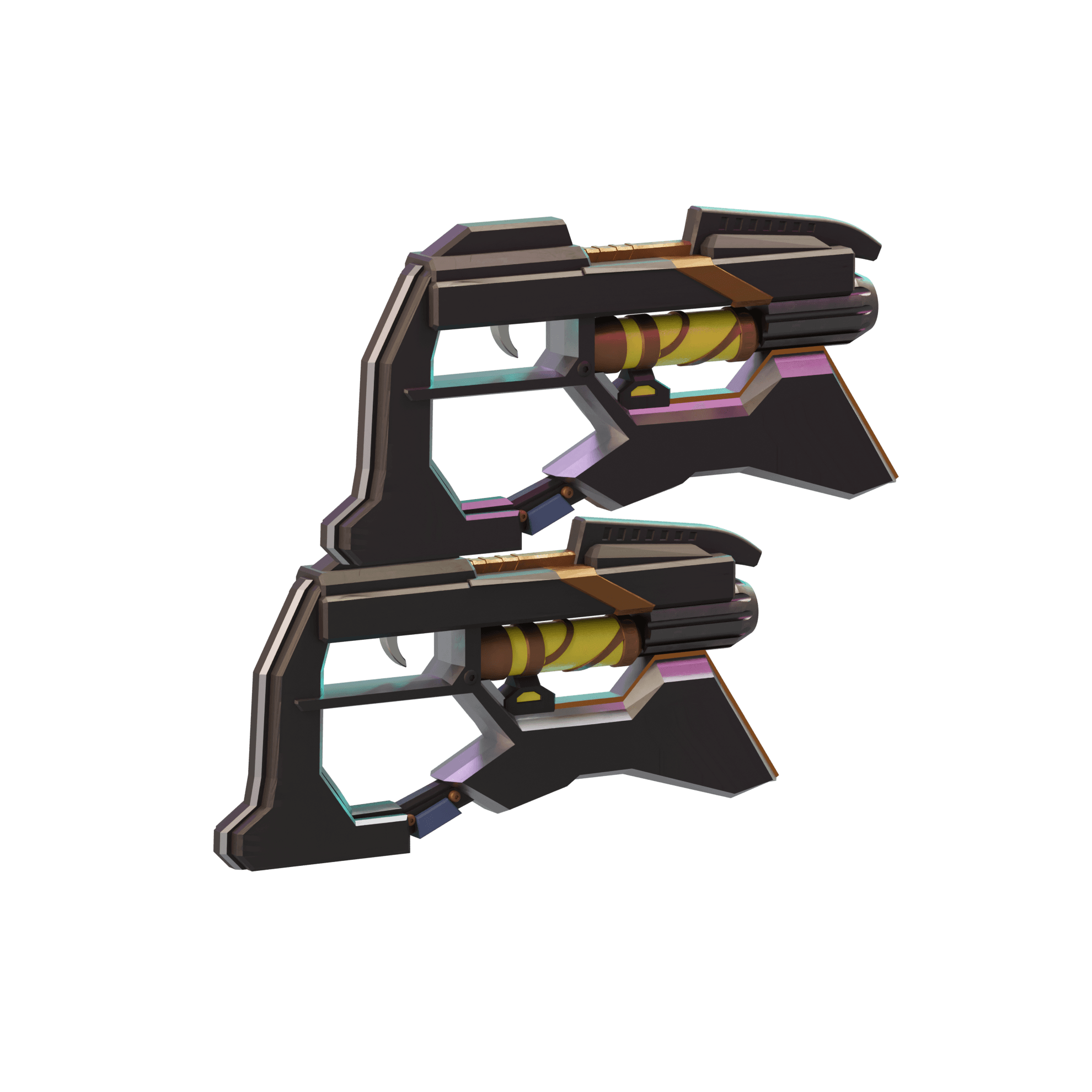 Marvel Rivals Star Lord Pistol 3d model