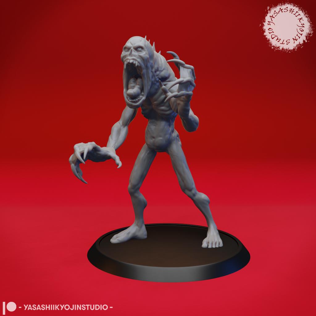 Sorrowsworn - The Hungry - Tabletop Miniature (Pre-Supported) 3d model