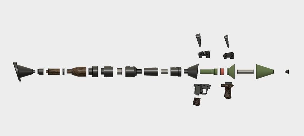 Fortnite Rocket Launcher 3d model