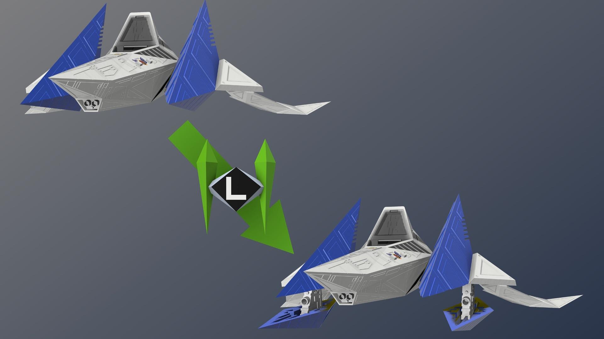 STAR FOX 64 Arwing (Lylat Wars) 3d model