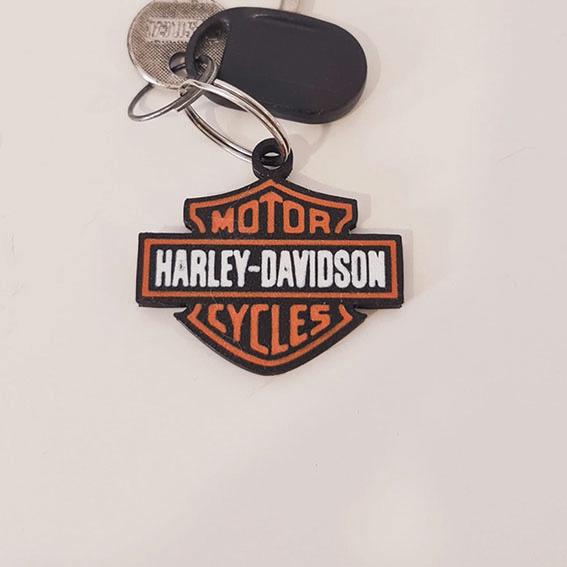 Keychain: Harley Davidson I 3d model
