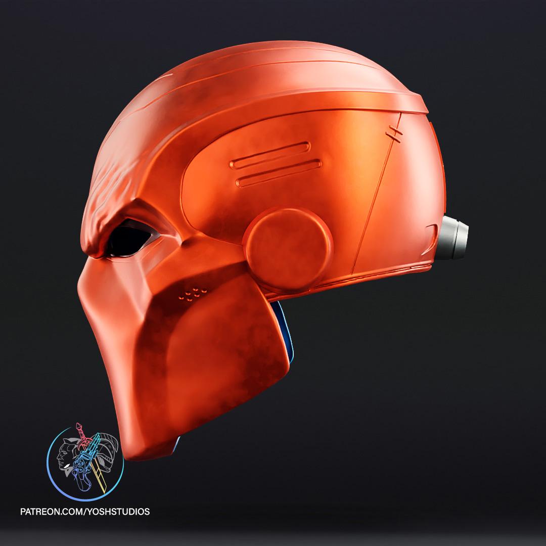 Deathstroke Helmet 3D Printer File STL 3d model