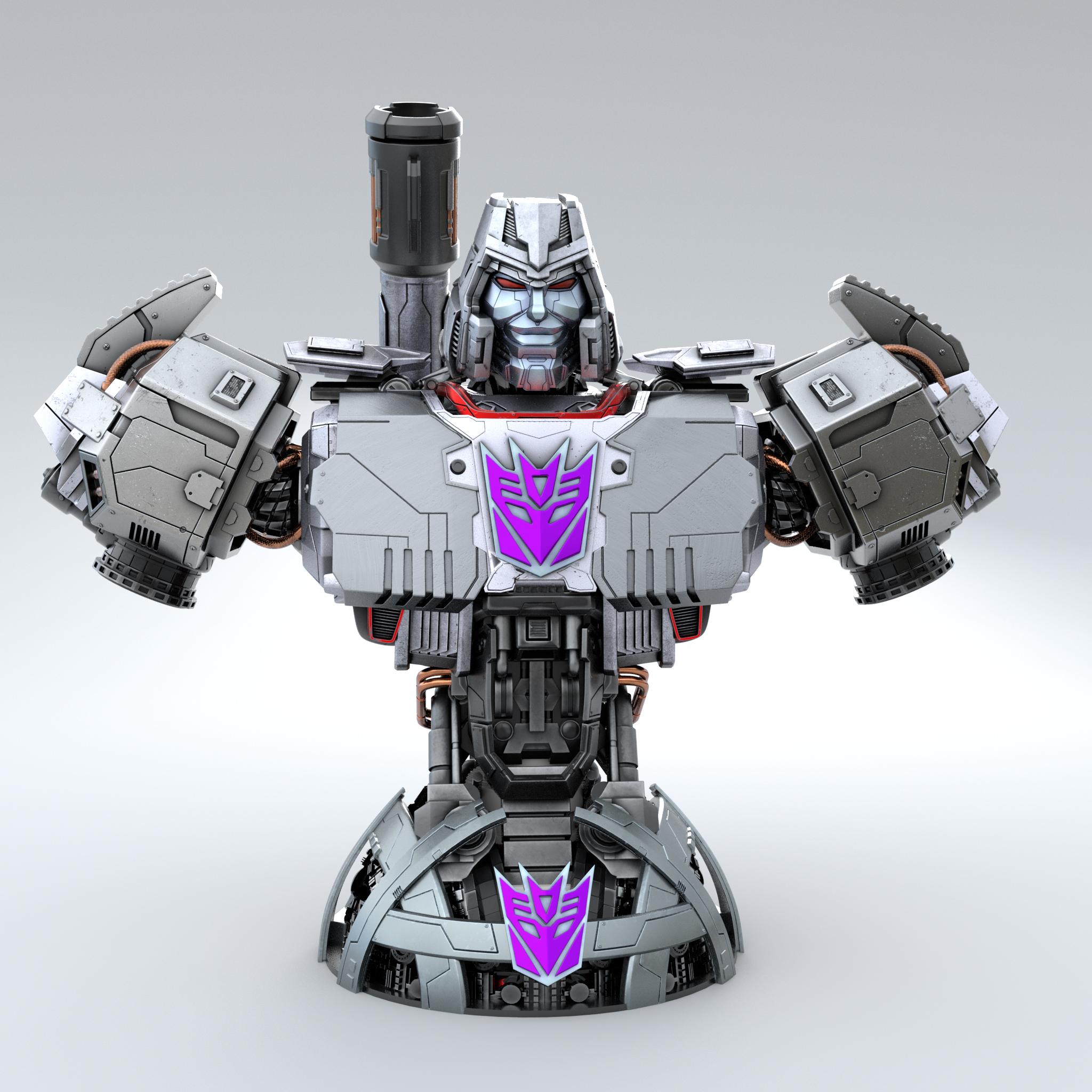 Megatron Bust 3d model