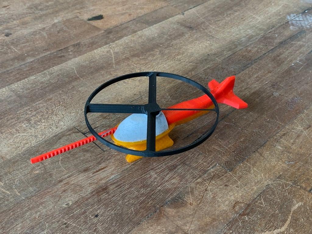 Helicopter Toy 3d model