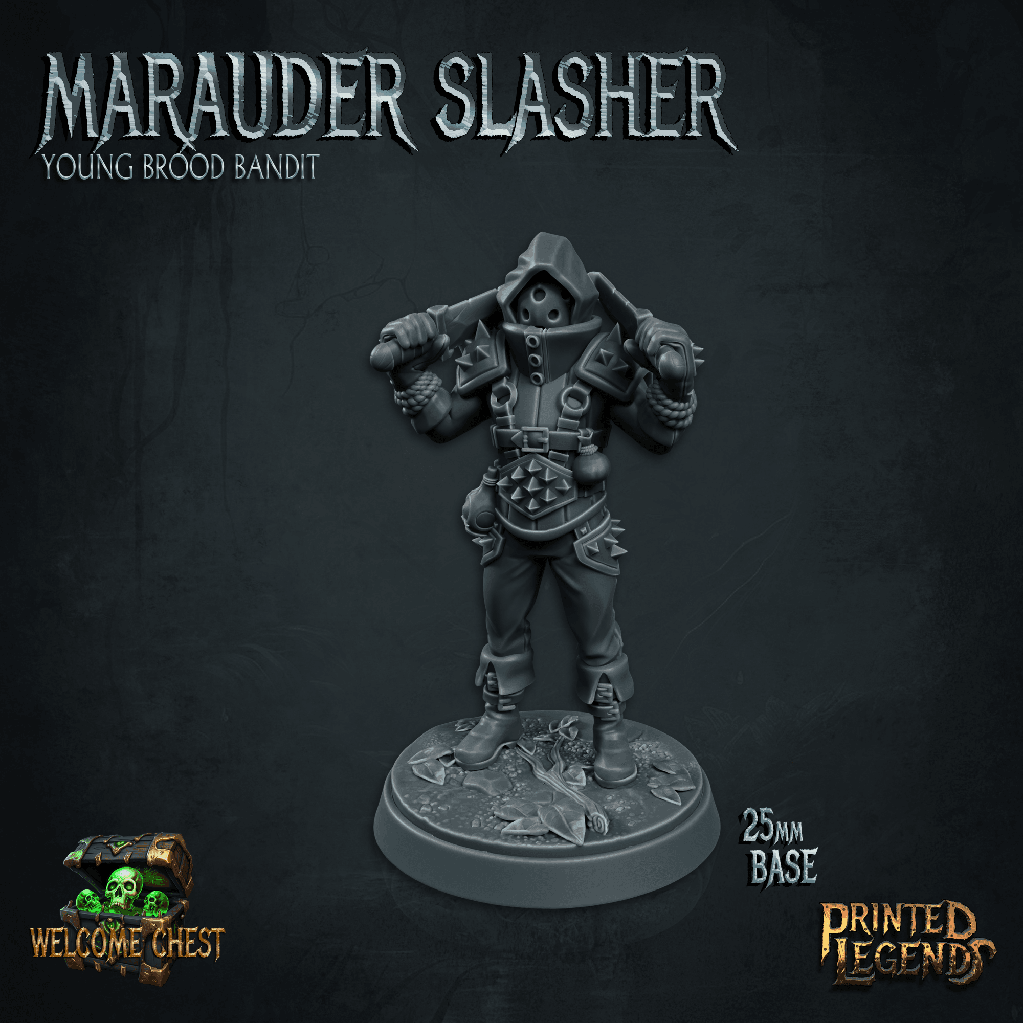 Marauder 02 (25mm Base) 3d model