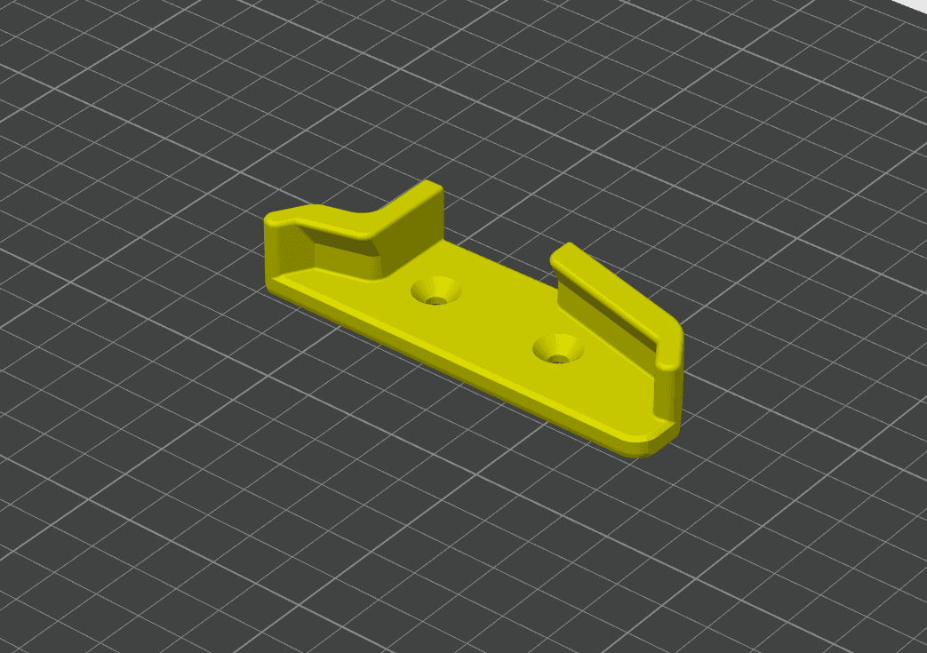 Digital Caliper Holder - No Supports - Caliper Holster 3d model