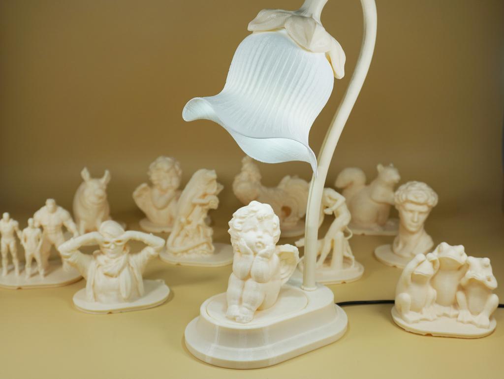  your art nouveau style lamp 3d model