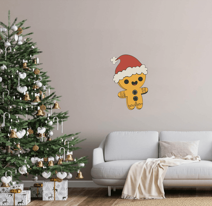 Christmas Pack: Gingerbread III 3d model